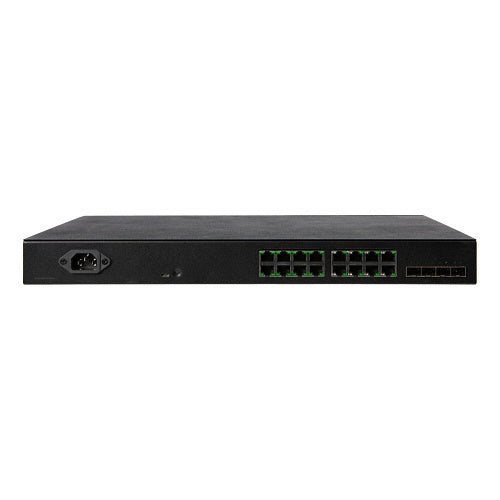 Araknis Networks AN-420-SW-R-16-POE 420 Series Managed Layer 2 and Lite Layer 3 Partial Multi-Gig Switch with PoE+, 16-Ports, Rear Facing Ports