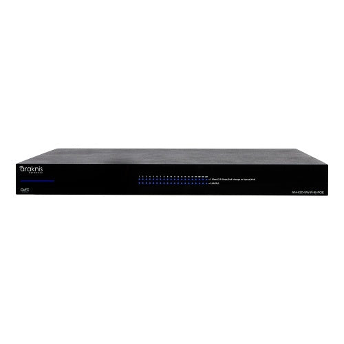 Araknis Networks AN-420-SW-R-16-POE 420 Series Managed Layer 2 and Lite Layer 3 Partial Multi-Gig Switch with PoE+, 16-Ports, Rear Facing Ports