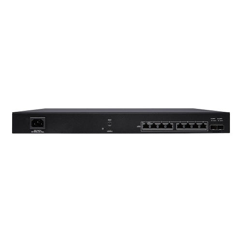 Araknis Networks AN-620-SW-R-8-POE 620 Series Managed Layer 3 Lite Multi-Gigabit Switch with PoE++, 8-Ports, Rear Facing Ports