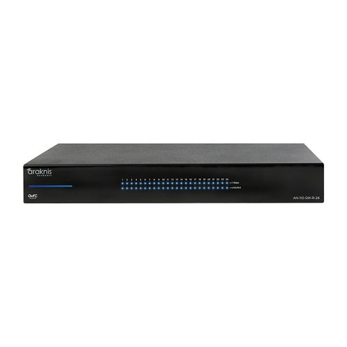 Araknis Networks AN-110-SW-R-24 110 Series Unmanaged+ Gigabit Switch, 24-Ports, Rear Facing Ports