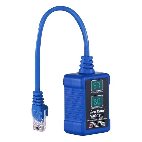 Vigitron VI00021U IP Camera Installation and 90W PoE Tester Tool, Blue
