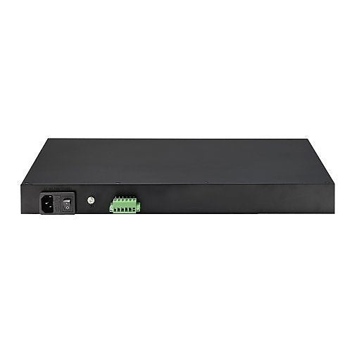 Vigitron VI30132 24-Port 1G, IEEE 802.3bt PoE, 10GbE Uplink, L2+/L3 Managed PoE Switch, Black
