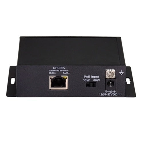 Vigitron VI3105 Maxiinet 5-Port 60W PoE Powered PoE Switch with Extended UTP Uplink