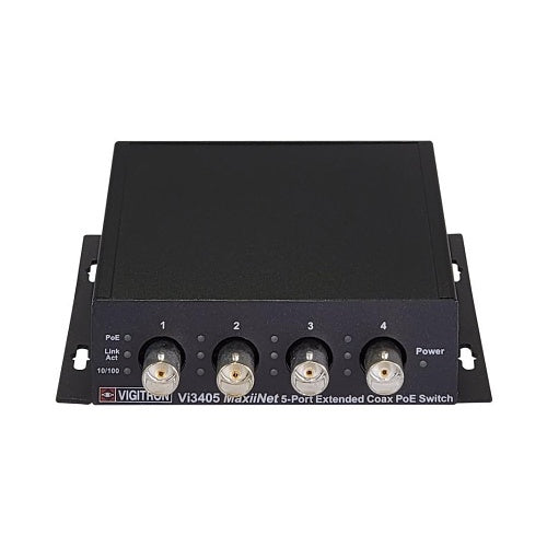 Vigitron VI3405 5-Port Coax PoE Switch