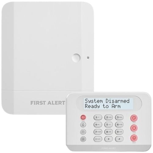 Honeywell Home VISTAH3AP Kit with (1) 2-Line Alpha Display Hardwired Landscape Keypad and (1) VISTA H3 Hybrid Control Panel Canadian XFMR