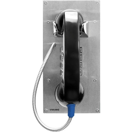 Viking K-1900-812L-EWP Hot-Line Panel Phone with 12" Armored Cable