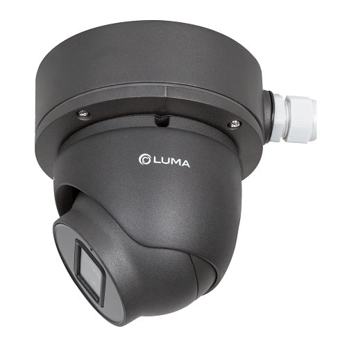 Luma LUM-A20-JB-FX-BTB X20 Junction Box for Fixed Bullet / Turret Camera, Black