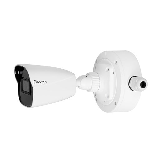 Luma LUM-A20-JB-FX-BTW X20 Junction Box for Fixed Bullet / Turret Camera, White