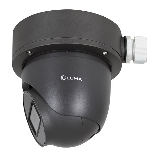 Luma LUM-A20-JB-VF-BTB X20 Extension Junction Box for Varifocal Turret and Bullet Camera, Black