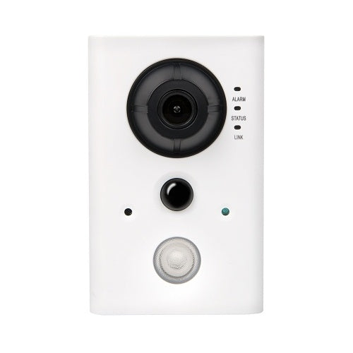 Luma LUM-300-CUB-IPW-WH 300 Series 2MP Cube IP Indoor Camera with IR and Wi-Fi, 2.8mm Fixed Lens, White