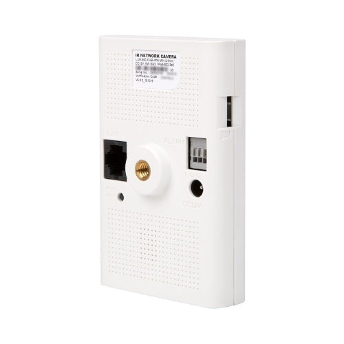 Luma LUM-300-CUB-IPW-WH 300 Series 2MP Cube IP Indoor Camera with IR and Wi-Fi, 2.8mm Fixed Lens, White