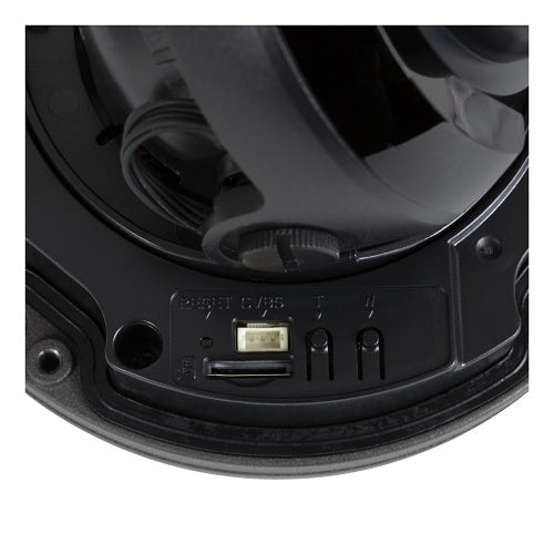 Luma LUM-420-IP-DMB Surveillance 420 Series 4MP Dome IP Outdoor Camera, 2.8-12mm Varifocal Lens, Black