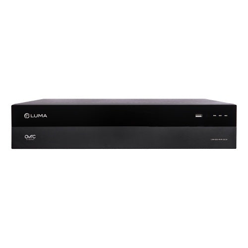 Luma LUM-820-NVR-32CH-0T 820 Series 32-Channel NVR, 16-Port PoE, 8 HDD Bay