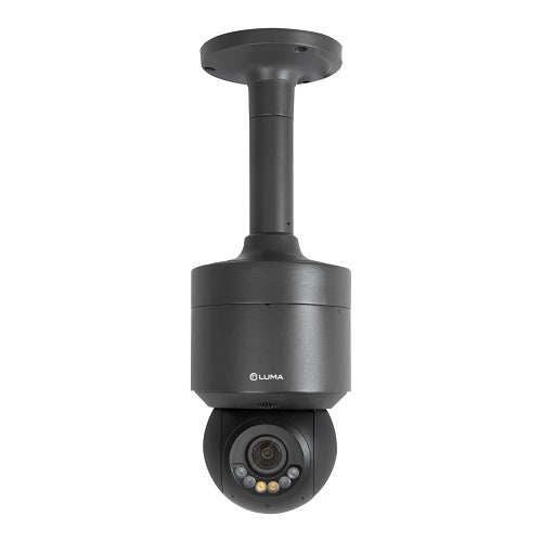 Luma LUM-A20-CM-FEMPTZ-B X20 PTZ 8.7\\" Ceiling Extension Mount for Mini PTZ & Fisheye Camear, Black