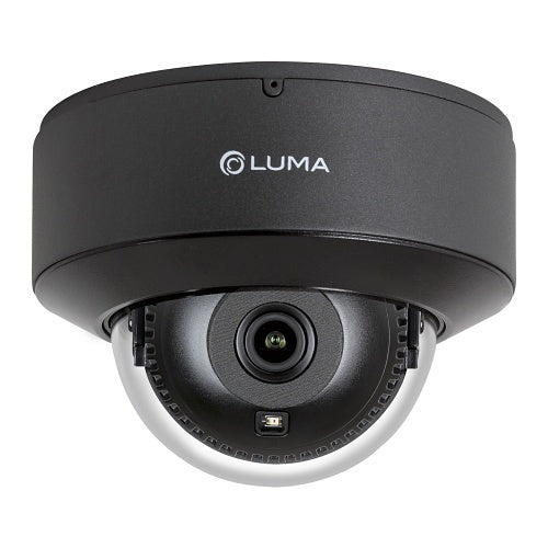 Luma LUM-520-IP-DFB 520 Series 5MP Dome IP Outdoor Camera, 2.8mm Fixed Lens, Black