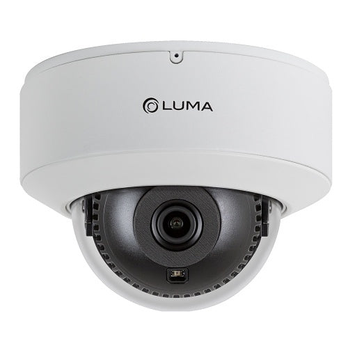 Luma LUM-520-IP-DFW 520 Series 5MP Dome IP Outdoor Camera, 2.8mm Fixed Lens, White