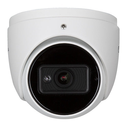 Luma LUM-820-IP-TFW 820 Series 8MP Turret IP Outdoor Camera, 2.8mm Fixed Lens, White