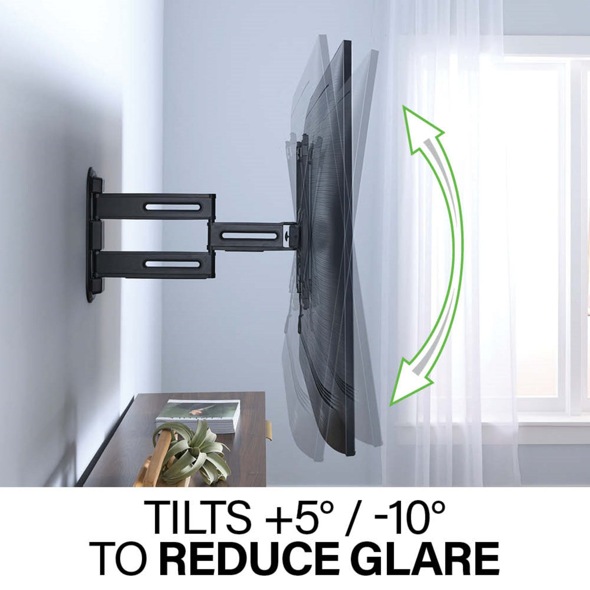 Sanus Advanced Full Motion 4D Shift TV Wall Mount for TVs 32\\"-65\\"