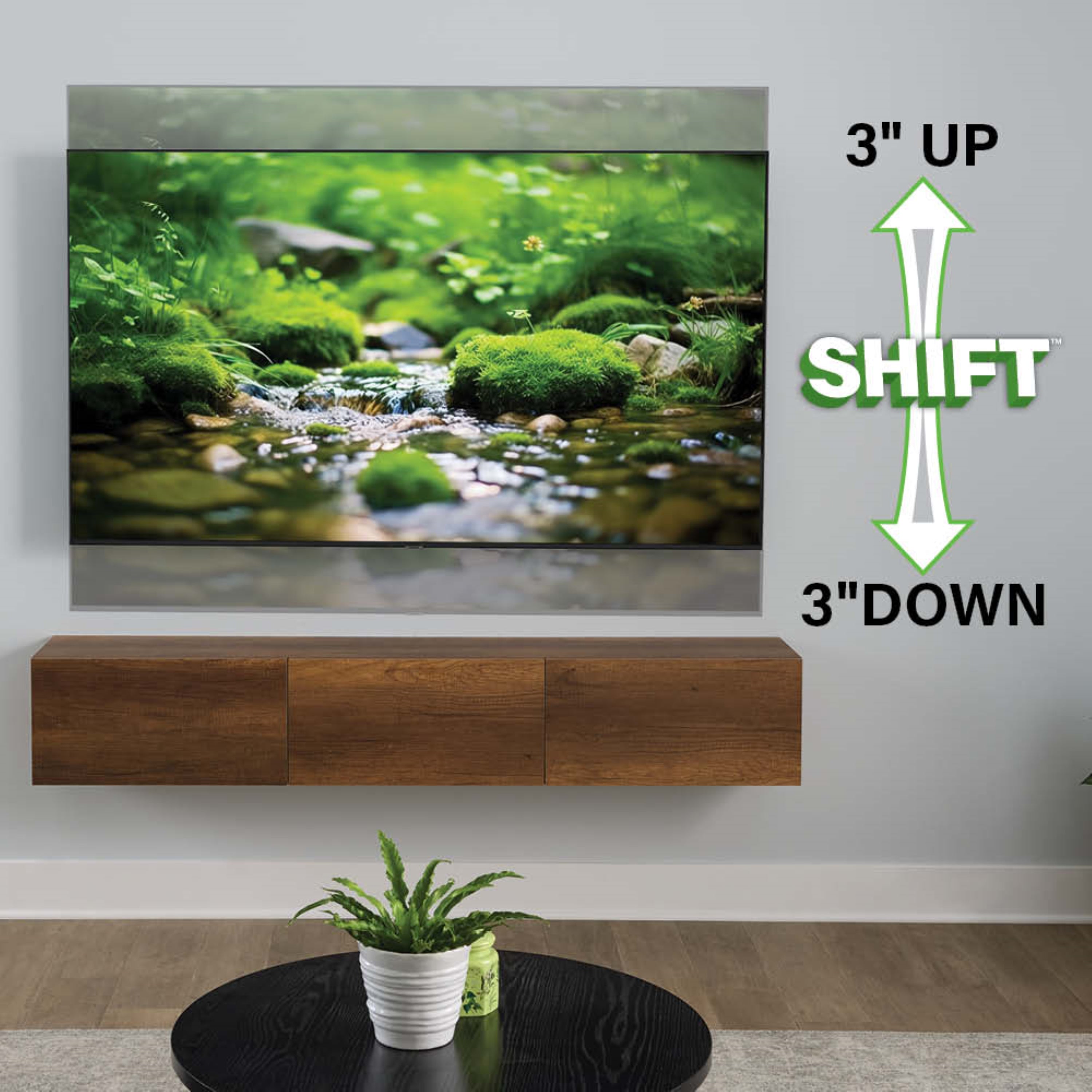 Sanus Advanced Full Motion 4D Shift TV Wall Mount for TVs 32\\"-65\\"