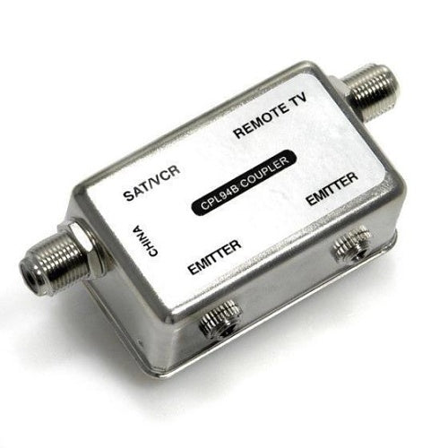 Xantech CPL94B IR/RF Coupler with "F" Coxial Jacks and IR Out