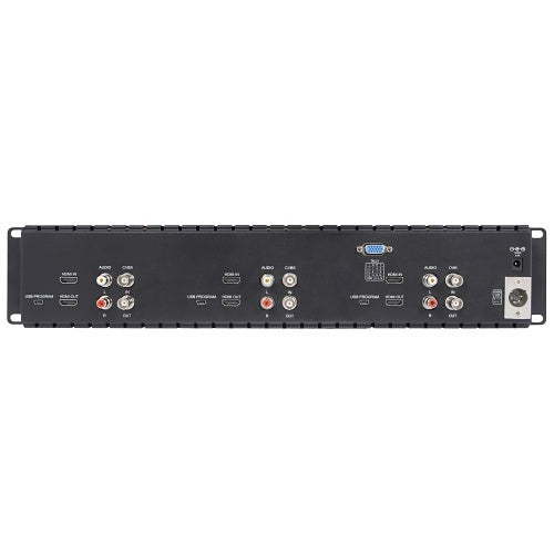 ToteVision LED-504HDMX3 Triple 5\\" LCD Monitor Rackmount, 2U RS