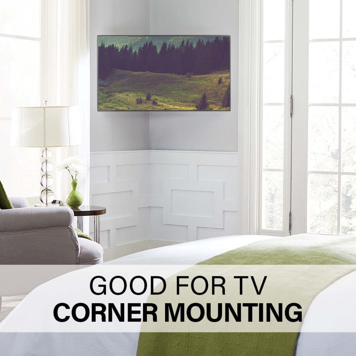 Sanus Advanced Full Motion 4D Shift TV Wall Mount for TVs 19\\"-43\\"