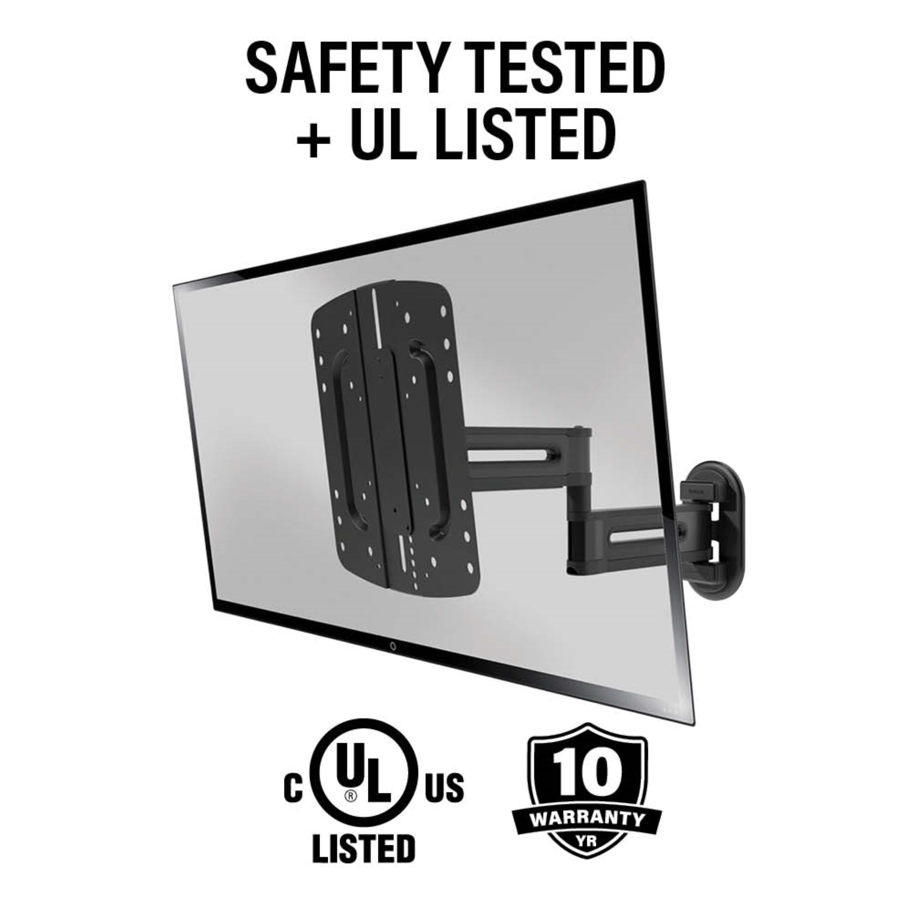Sanus Advanced Full Motion 4D Shift TV Wall Mount for TVs 19\\"-43\\"