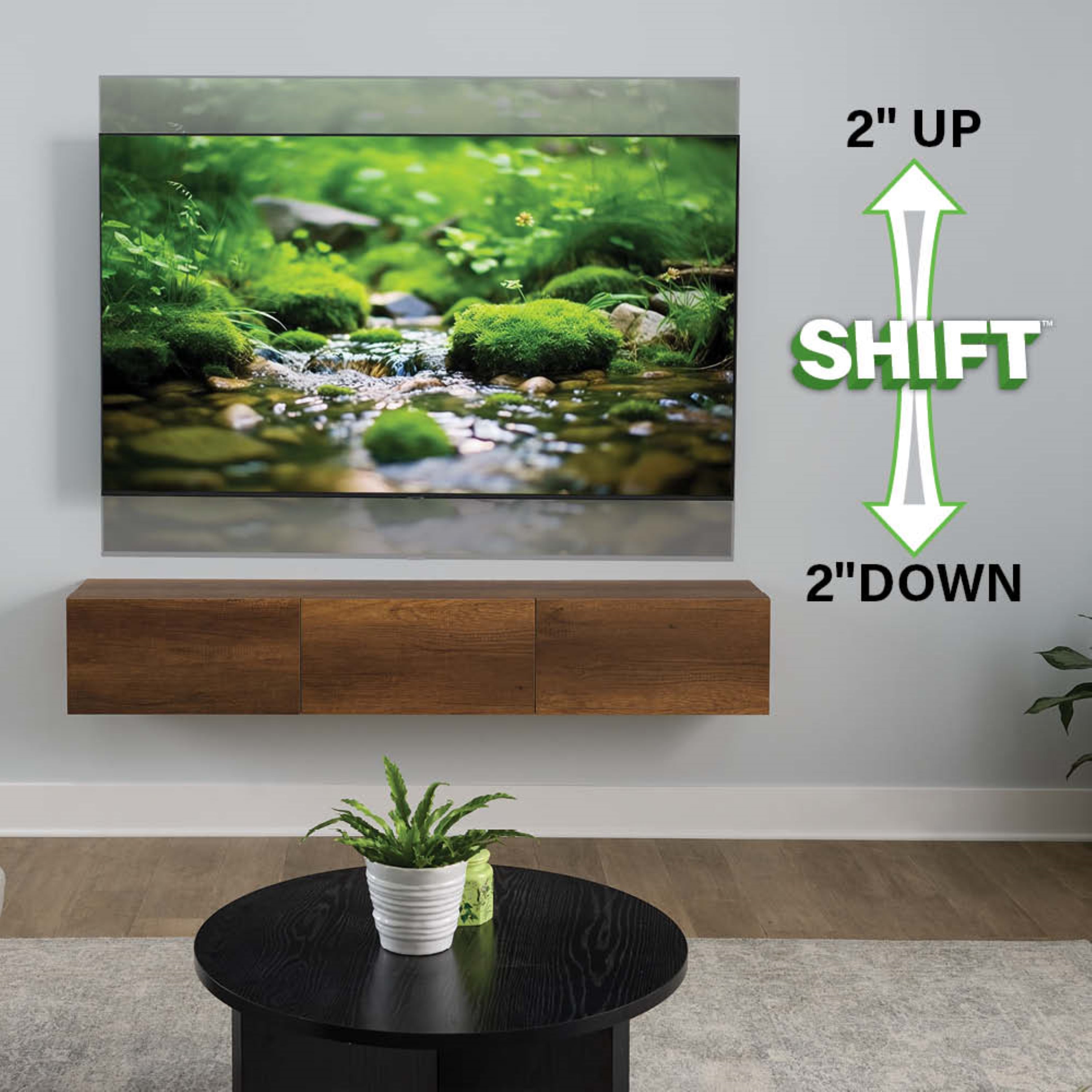 Sanus Advanced Full Motion 4D Shift TV Wall Mount for TVs 19\\"-43\\"