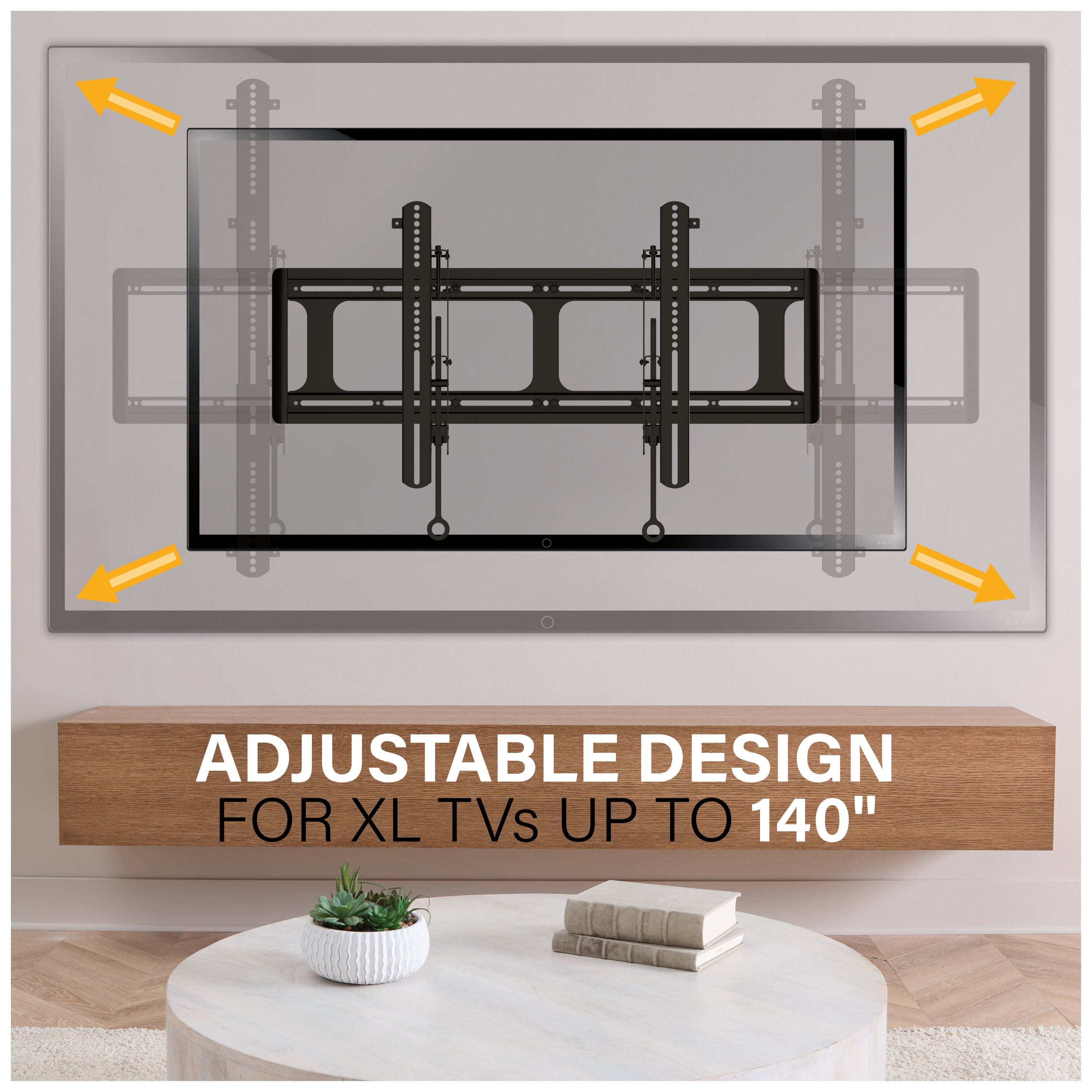 Sanus Extra Large Fixed TV Mount 65-140\\"