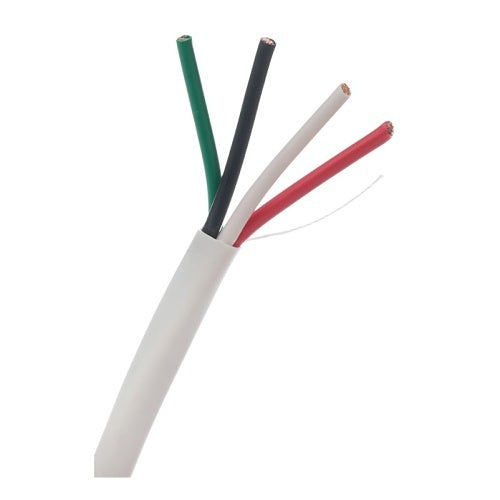 Wirepath NST-144-PL-500-WH 14-Gauge 2-Conductor Plenum Speaker Wire, 500\', White