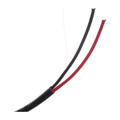 Wirepath NST-162-PL-500-BLK 16-Gauge 2-Conductor Plenum Speaker Wire, 500\' Nest in Box, Black