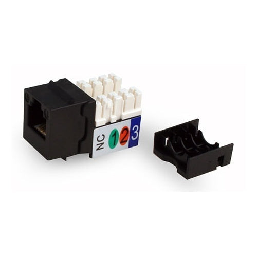 Wirepath RJ11-BK CAT3 Keystone Jack, Black