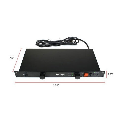 WattBox WB-11-LIGHT 11-Outlet Rack Mount Lighted Power Surge Protector