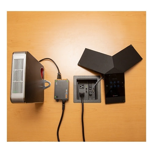 WattBox WB-150-IPW-1B-2 150 Series IP Power Outlets (Ultra Compact), 1 Controlled Bank, 2 Outlets (Wi-Fi or Wired)