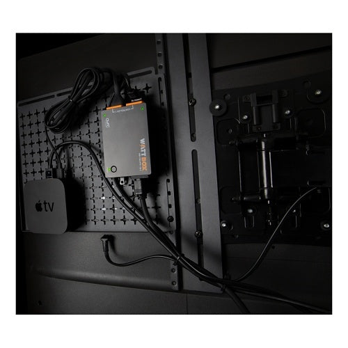 WattBox WB-150-IPW-1B-2 150 Series IP Power Outlets (Ultra Compact), 1 Controlled Bank, 2 Outlets (Wi-Fi or Wired)