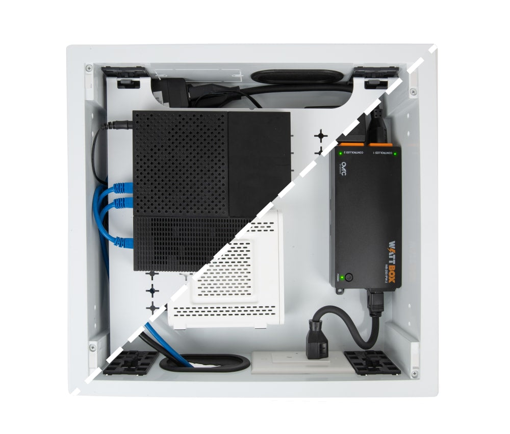 WattBox® 250 Series Wi-Fi Surge Protector | 2 Individually Controlled Outlets (Wi-Fi or Wired)