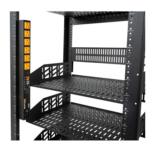 WattBox WB-800-IPVM-6 800 Series IP Surge Protector, 6-Individually Controlled and Amp, Metered Outlets
