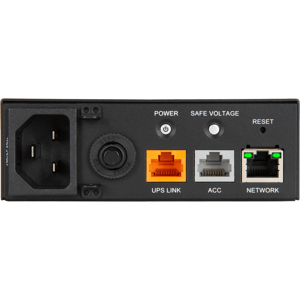 WattBox 820 Series 20A IP Power Conditioner 2 Individually Controlled and Metered Outlets