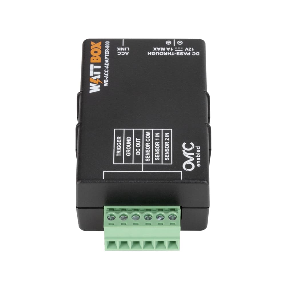 WattBox® 800 Series Smart Adapter