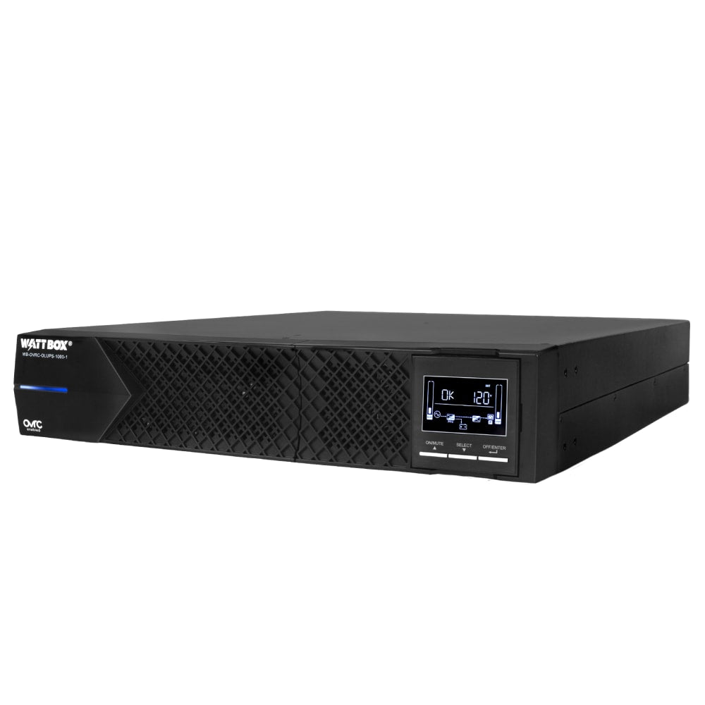 WattBox Online Double Conversion UPS OvrC Compatible 1000VA