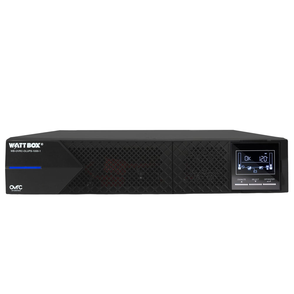 WattBox Online Double Conversion UPS OvrC Compatible 1000VA