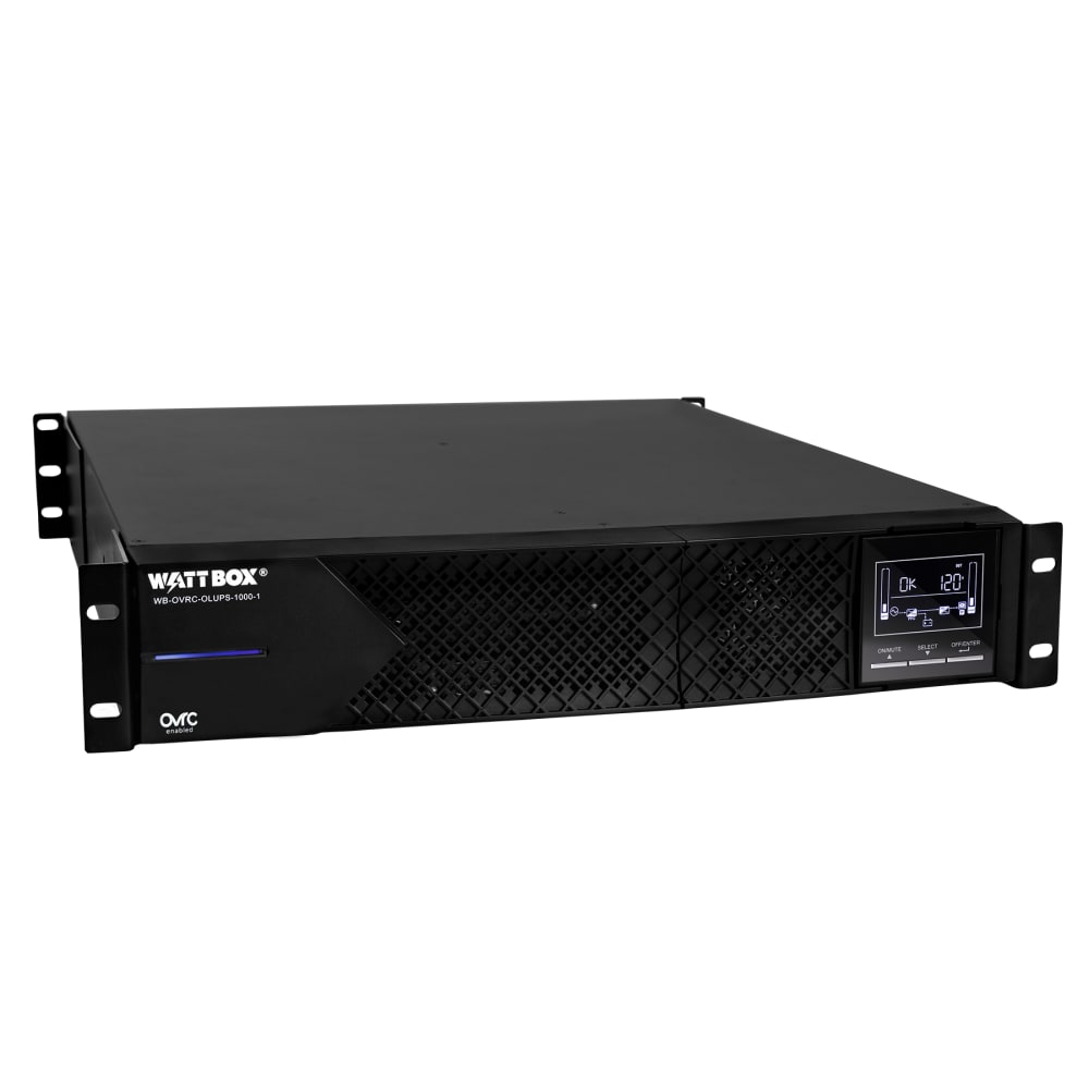 WattBox Online Double Conversion UPS OvrC Compatible 1000VA