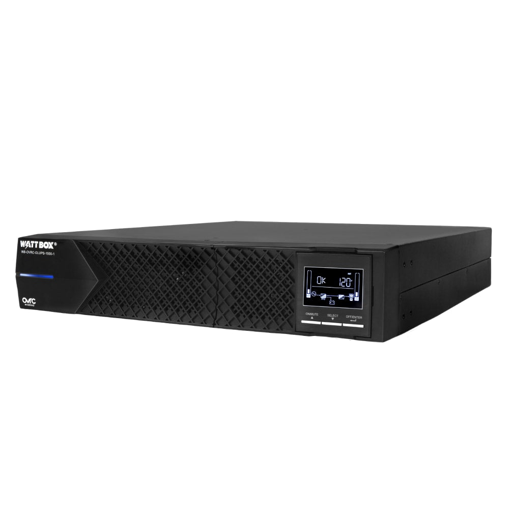 WattBox Online Double Conversion UPS OvrC Compatible 1500VA