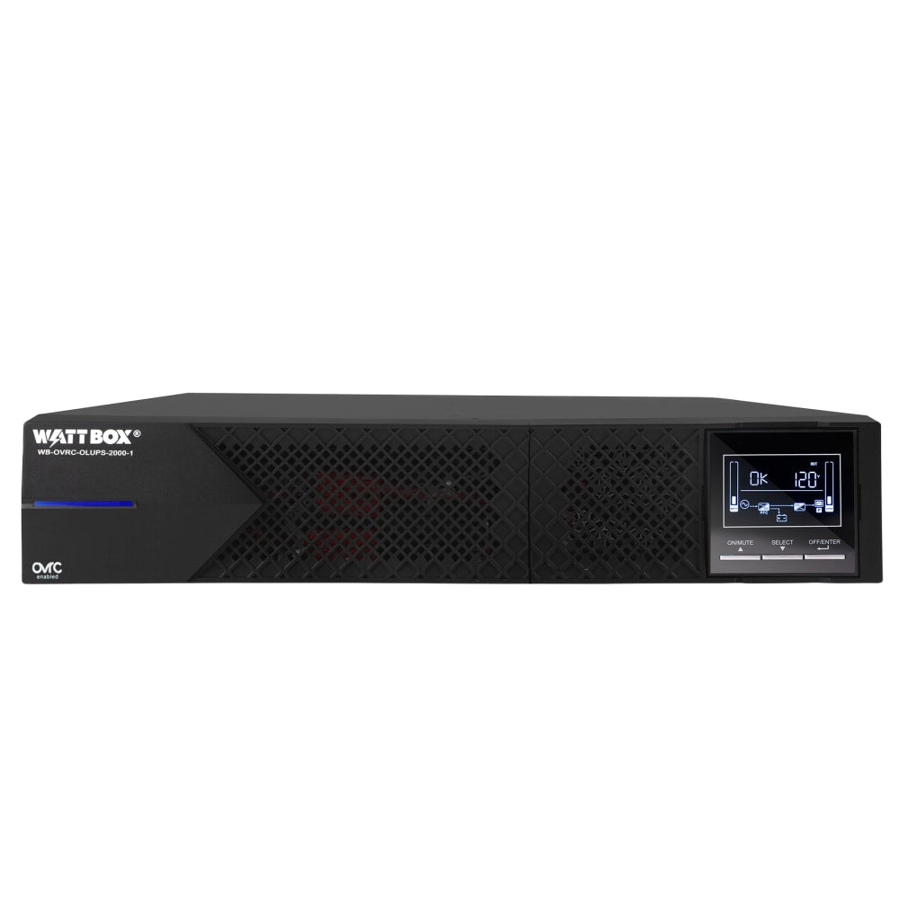 WattBox Online Double Conversion UPS OvrC Compatible 2000VA