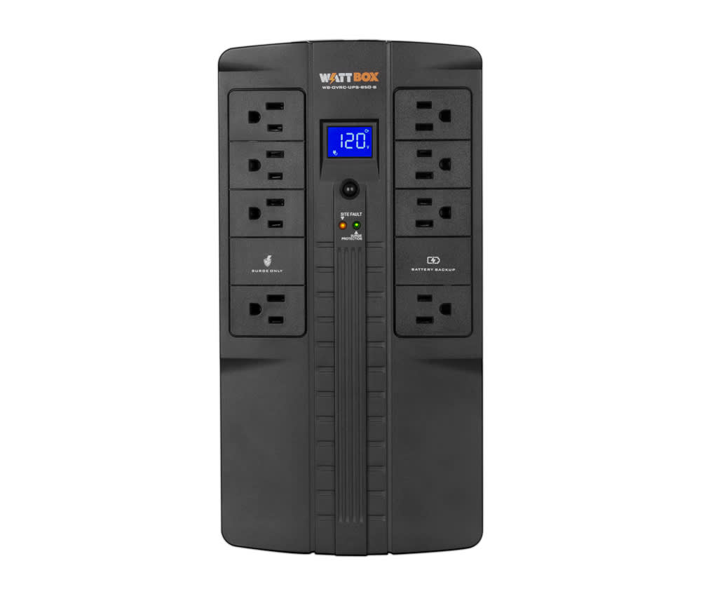 WattBox® Standby UPS & Battery Pack | 8 Outlets