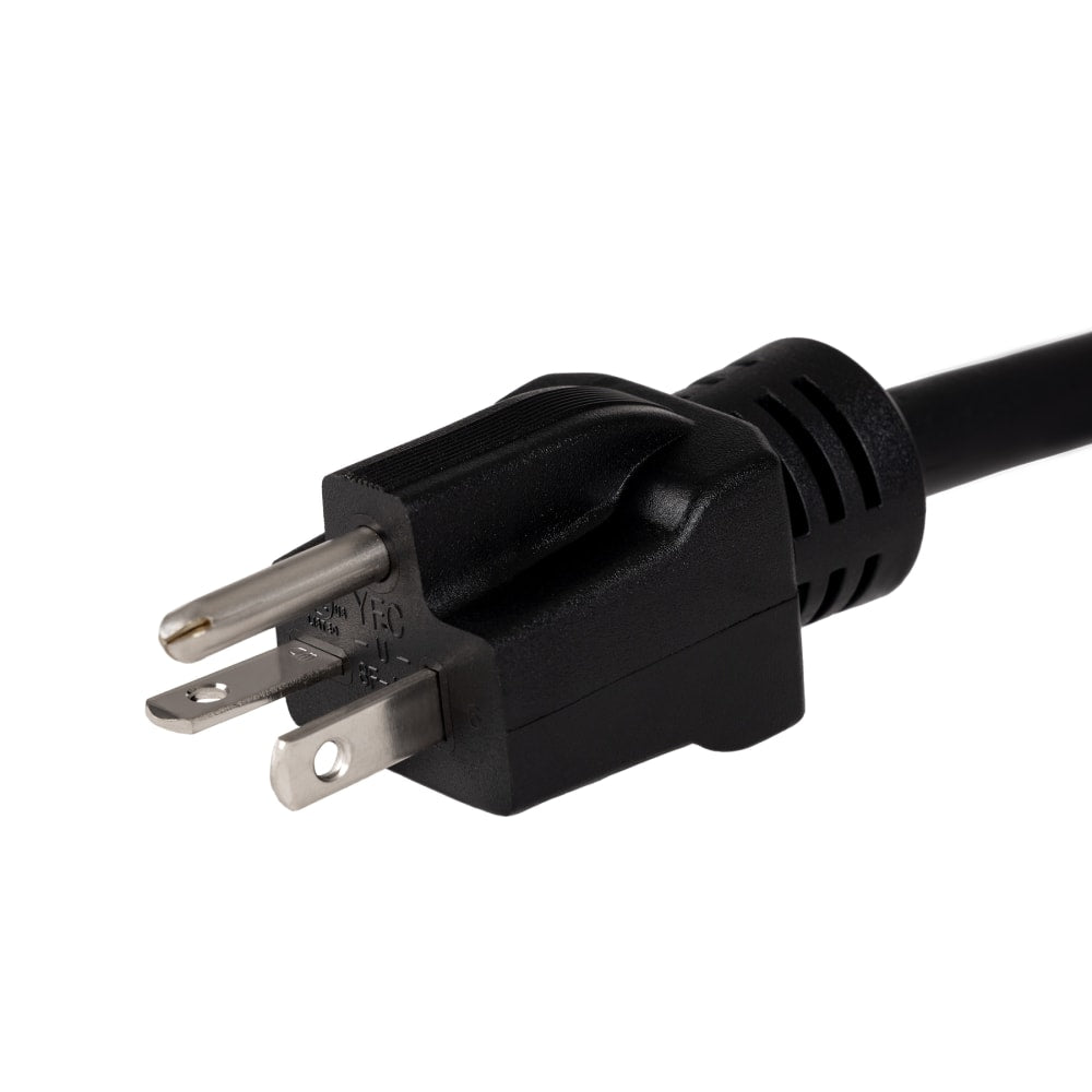WattBox 20A Heavy Duty Male Power Cord with 3-Prong IEC C21 Socket 15 FT