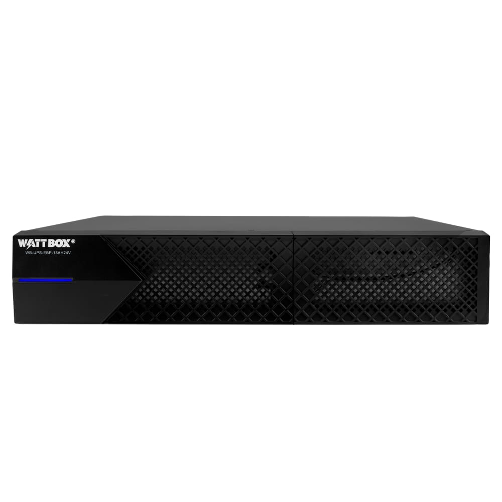 WattBox Online Double Conversion UPS Extended Battery Pack - 18AH, 24V - 1000VA UPS