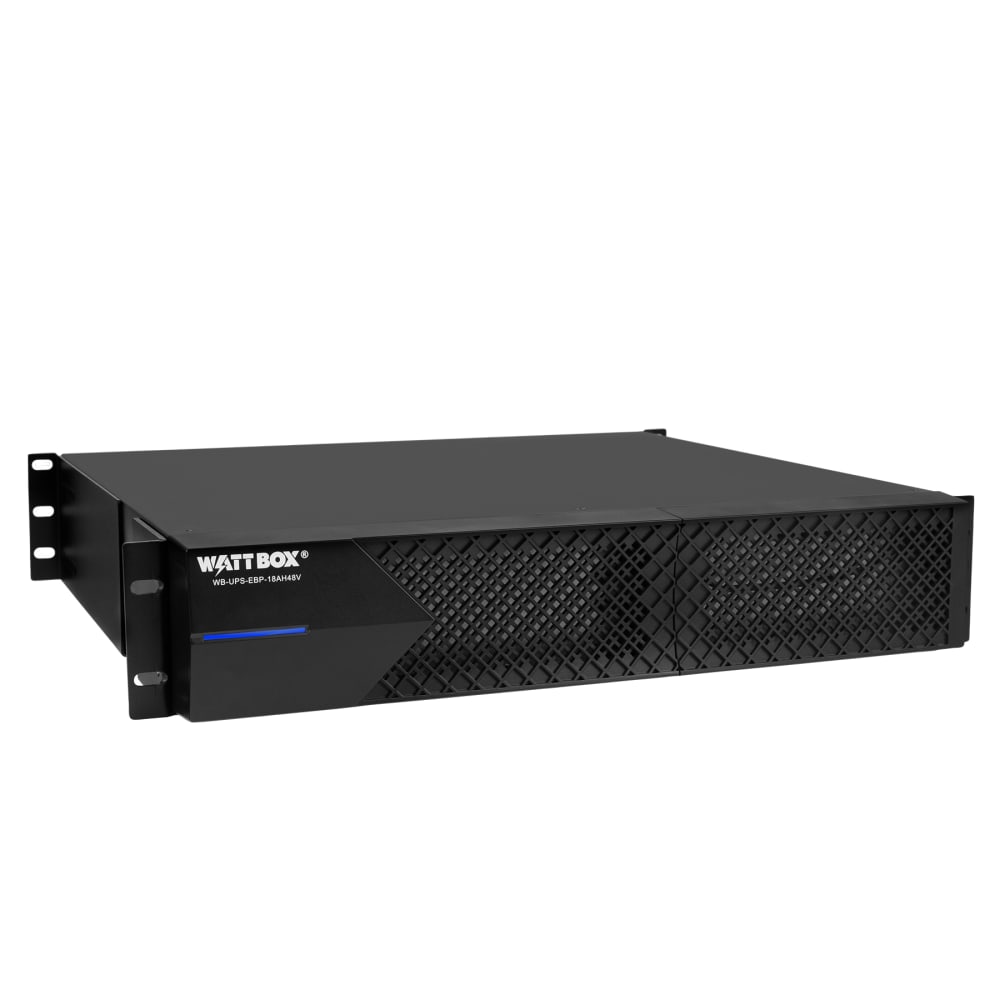 WattBox Online Double Conversion UPS Extended Battery Pack - 18AH, 48V - 1500VA & 2000VA UPS