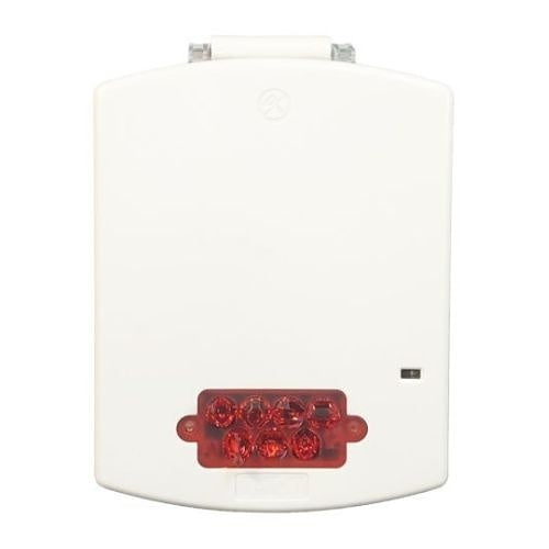 Eaton EL3RSTR-NW Eluxa 3R Strobe, Red Lens, No Lettering with MP, White