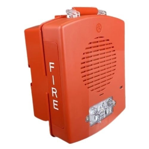 Eaton EL4XMTST-FR Eluxa NEMA 4X Multitone Strobe, Clear Lens, Red